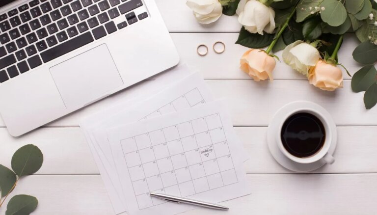 Checklist complète pour organiser un mariage dans 12 mois
